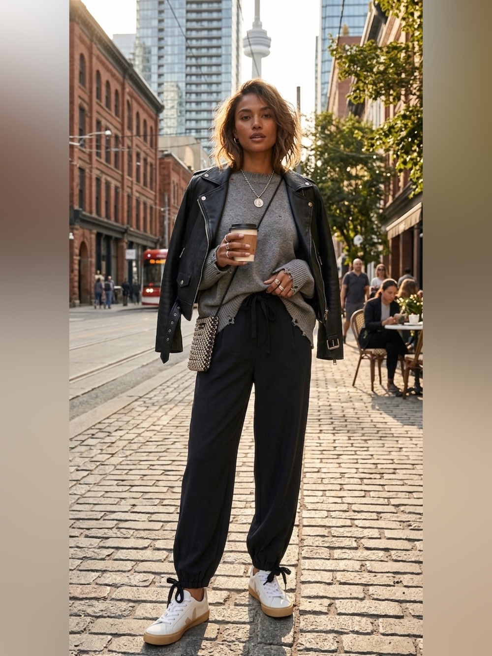 Anthropologie Tiny Heidi  pants, black joggers style